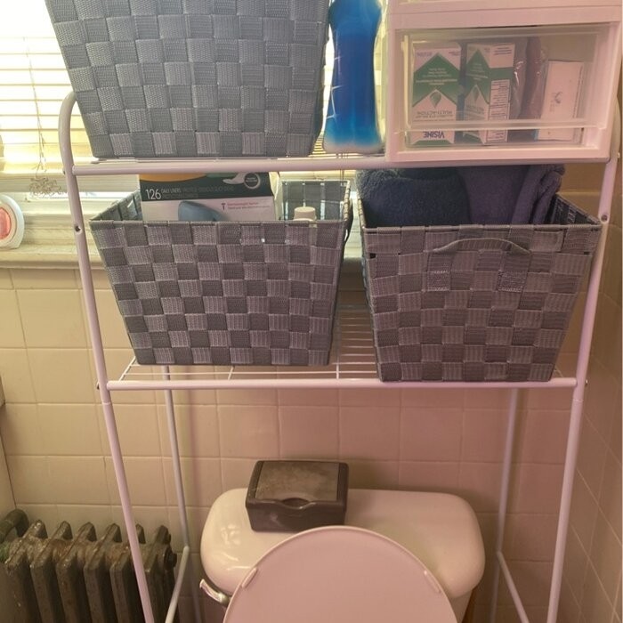 Morningside 23'' W x 54'' H x 11'' D Over-The-Toilet Storage