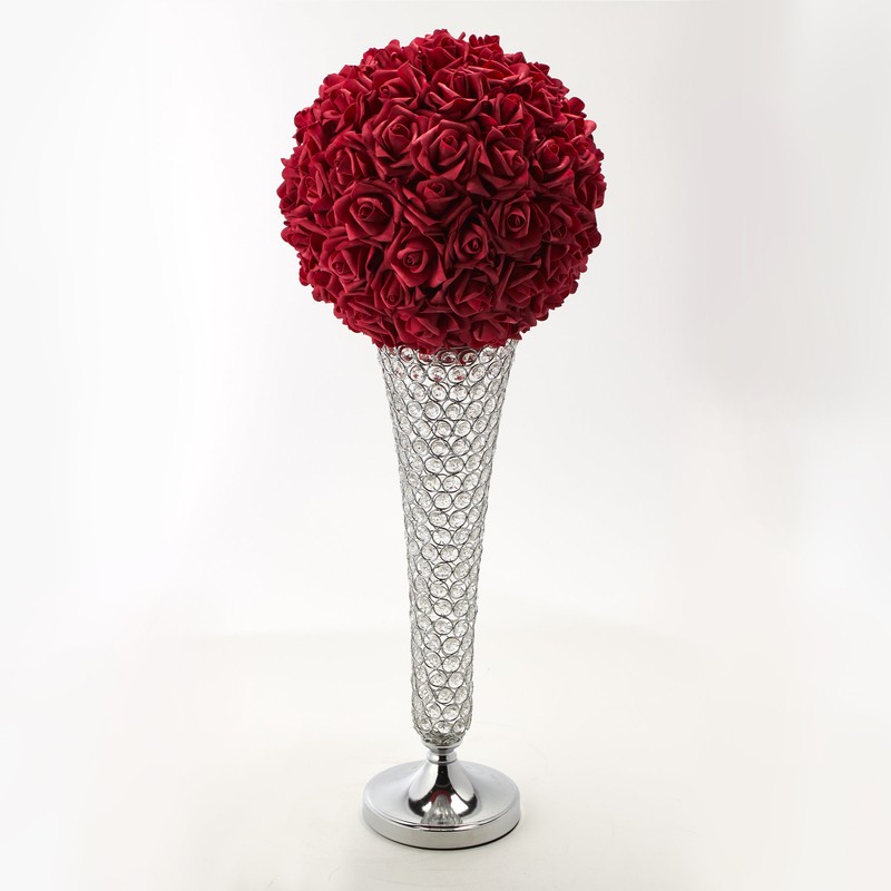 Munsch 23'' Metal Floor Vase