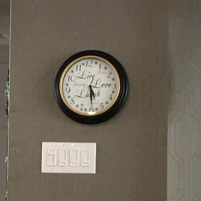 Myrasol 12" Wall Clock