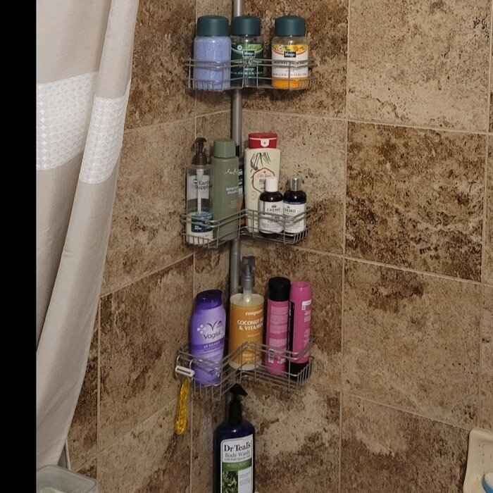 Neha Tension Pole Shower Caddy