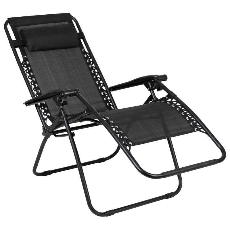 Niko Adjustable Folding Mesh Zero Gravity Recliner Patio Chair