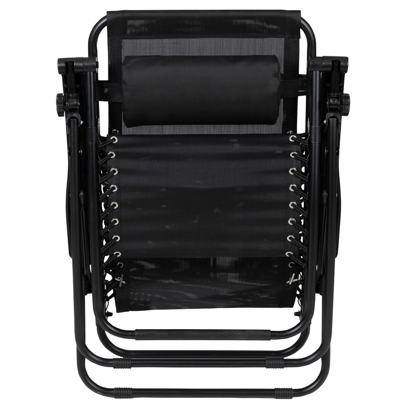 Niko Adjustable Folding Mesh Zero Gravity Recliner Patio Chair