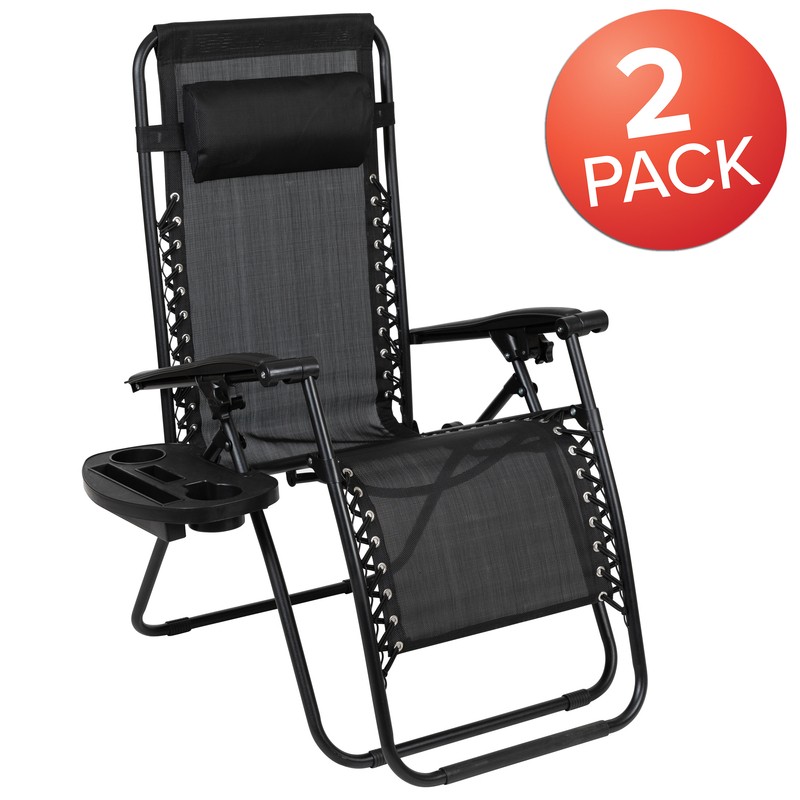 Niko Adjustable Folding Mesh Zero Gravity Recliner Patio Chair