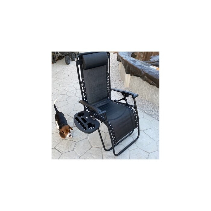 Niko Adjustable Folding Mesh Zero Gravity Recliner Patio Chair