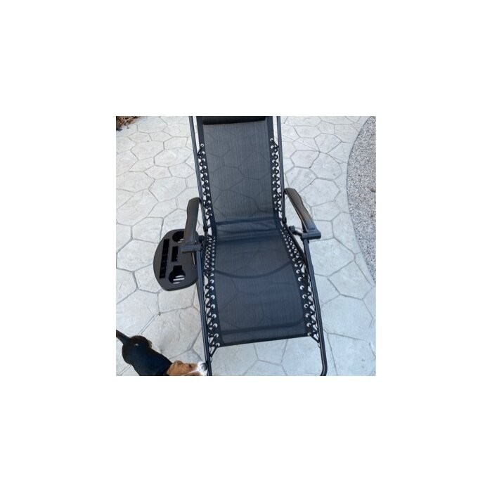 Niko Adjustable Folding Mesh Zero Gravity Recliner Patio Chair