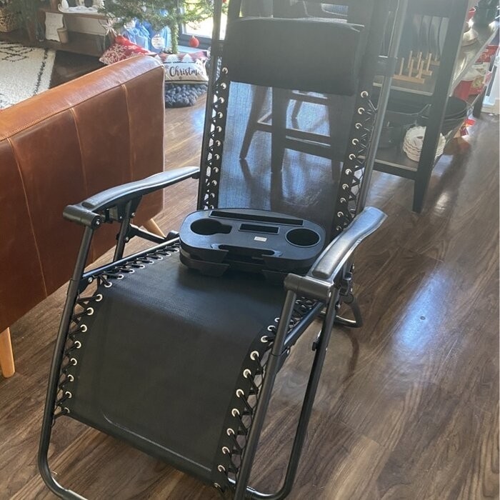 Niko Adjustable Folding Mesh Zero Gravity Recliner Patio Chair