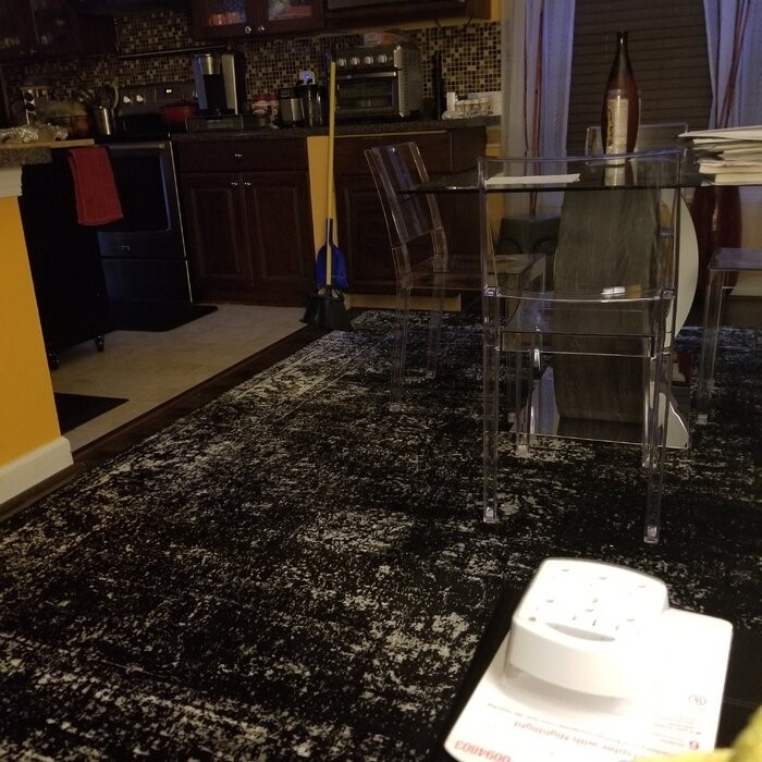 Normand Stacking Side Chair in Clear