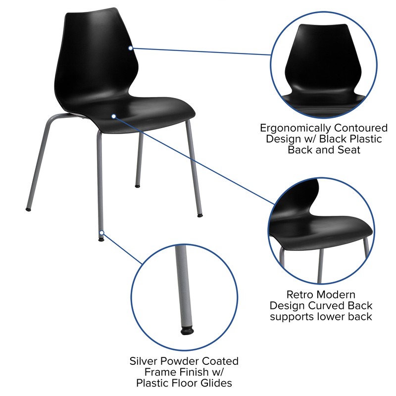 Oliverson Armless Stackable Chair