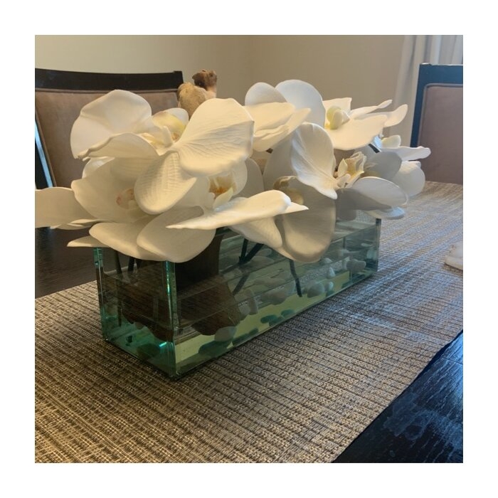 Orchids Floral Arrangements in Planter