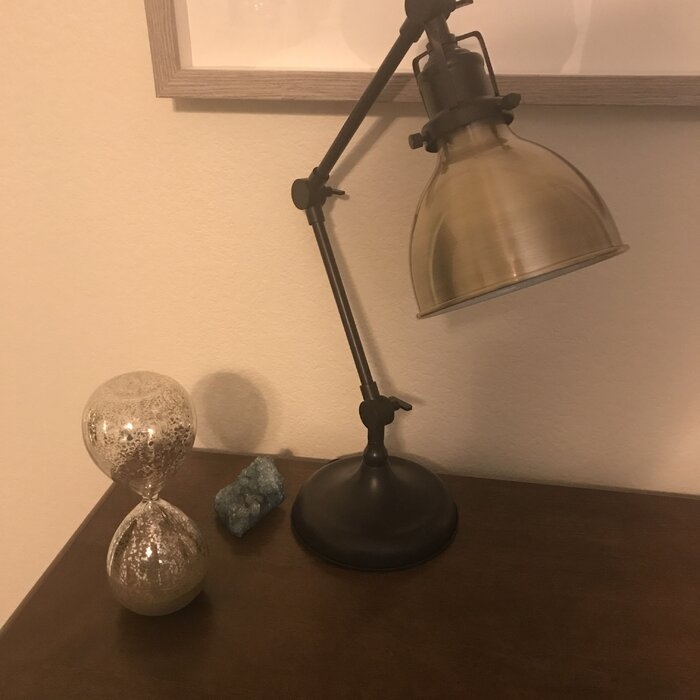 Orrstown 18" Dark Bronze Desk Lamp