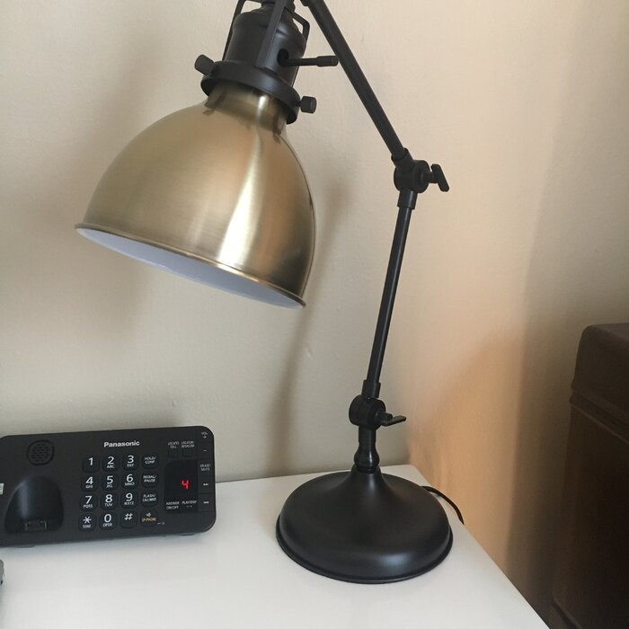 Orrstown 18" Dark Bronze Desk Lamp