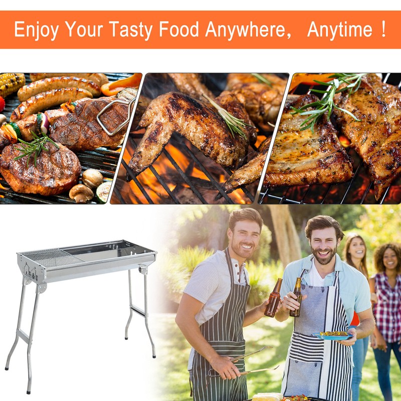 Outsunny 13"" Barrel Charcoal Grill