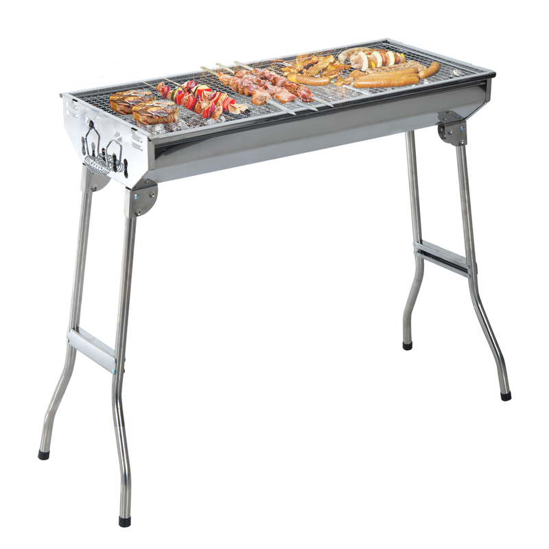 Outsunny 13"" Barrel Charcoal Grill