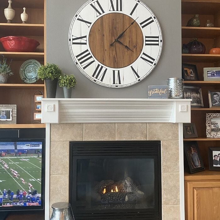 Oversized Bradt Wall Clock