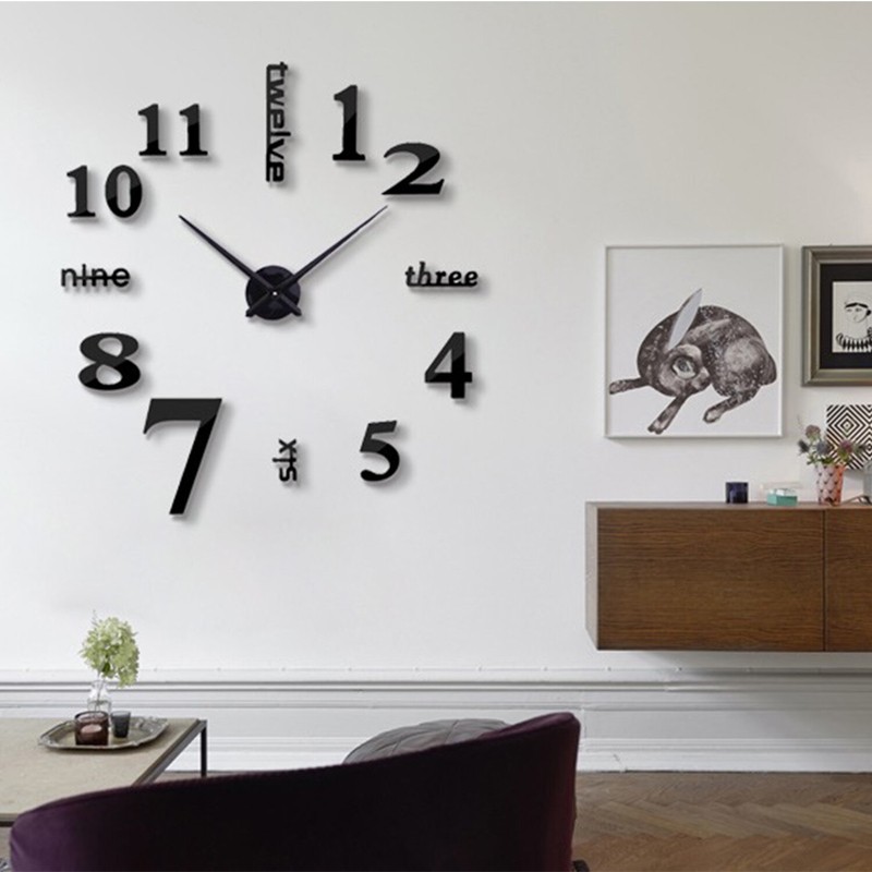 Oversized DIY 39.37'' Wall Clock