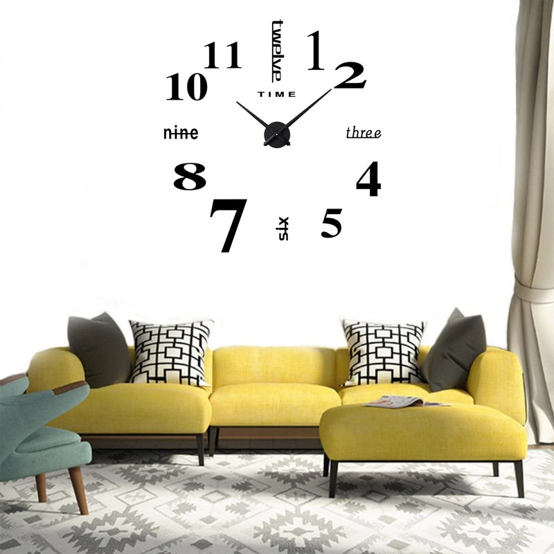 Oversized DIY 39.37'' Wall Clock