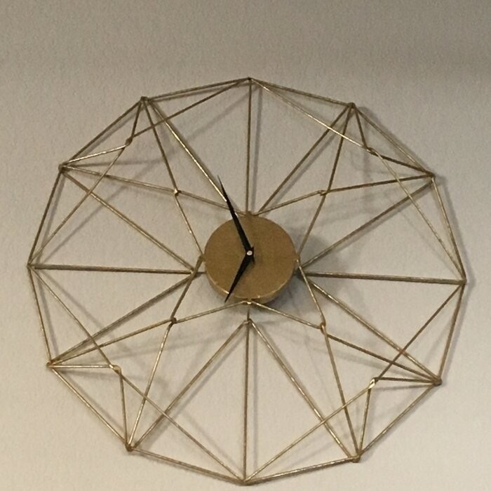 Oversized Huckstep 24" Wall Clock