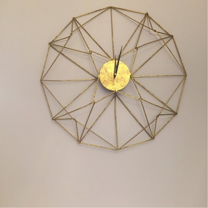 Oversized Huckstep 24" Wall Clock