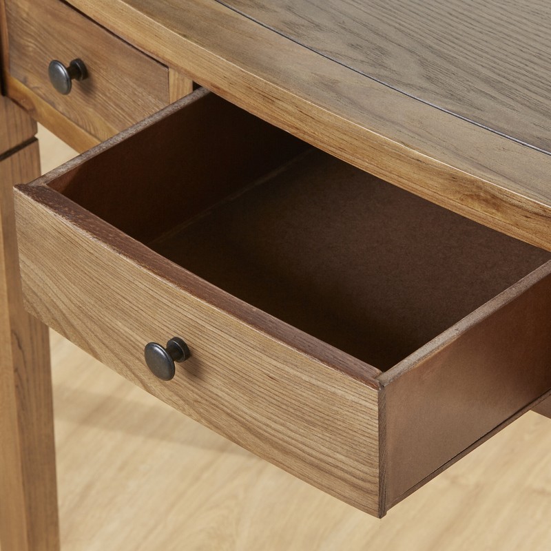 Paignt Secretary Desk with Hutch