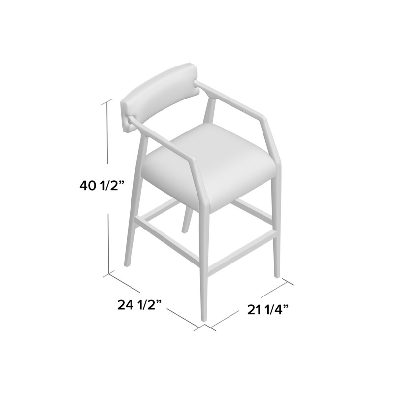 Paulie 32.25" Bar Stool