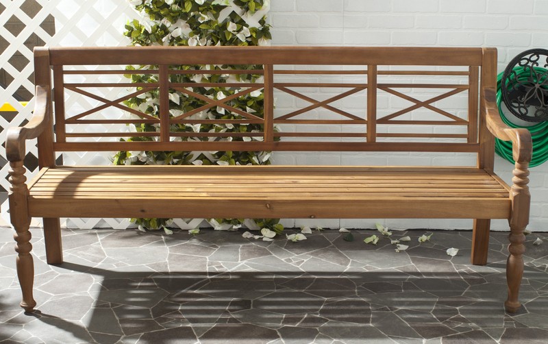 Paull Wooden Garden Bench