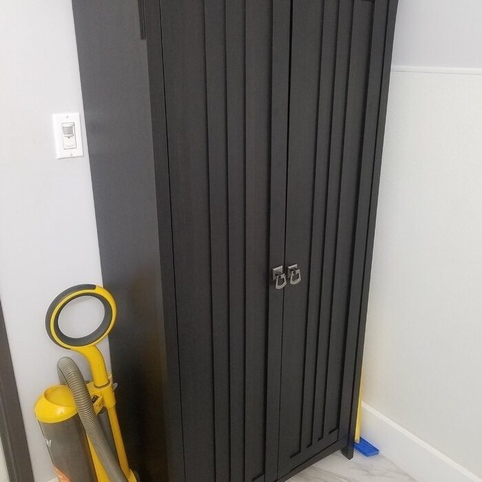 Pernell 31'' W x 16'' D Free-Standing Bathroom Cabinet