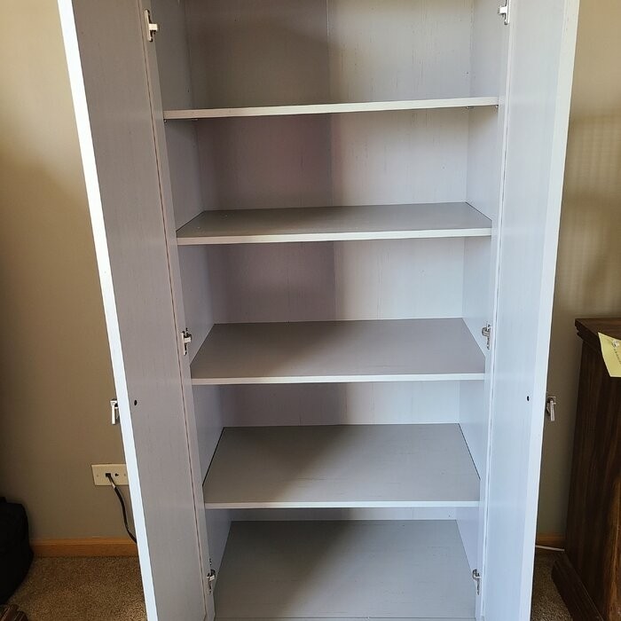 Pernell 31'' W x 16'' D Free-Standing Bathroom Cabinet