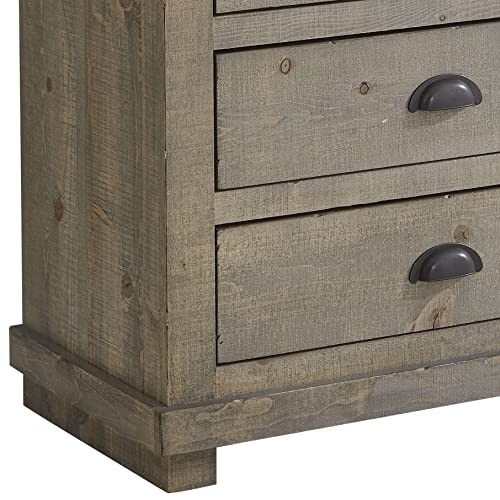 Progressive Furniture Willow Nightstand, Weathered Gray