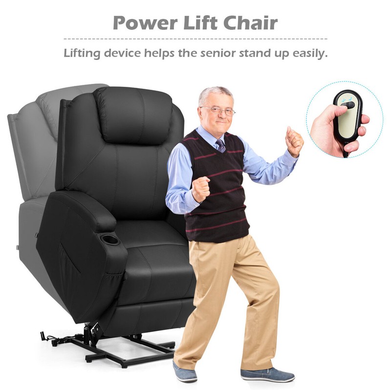 Reclining Heated Massage Chair