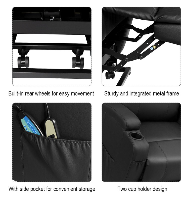 Reclining Heated Massage Chair