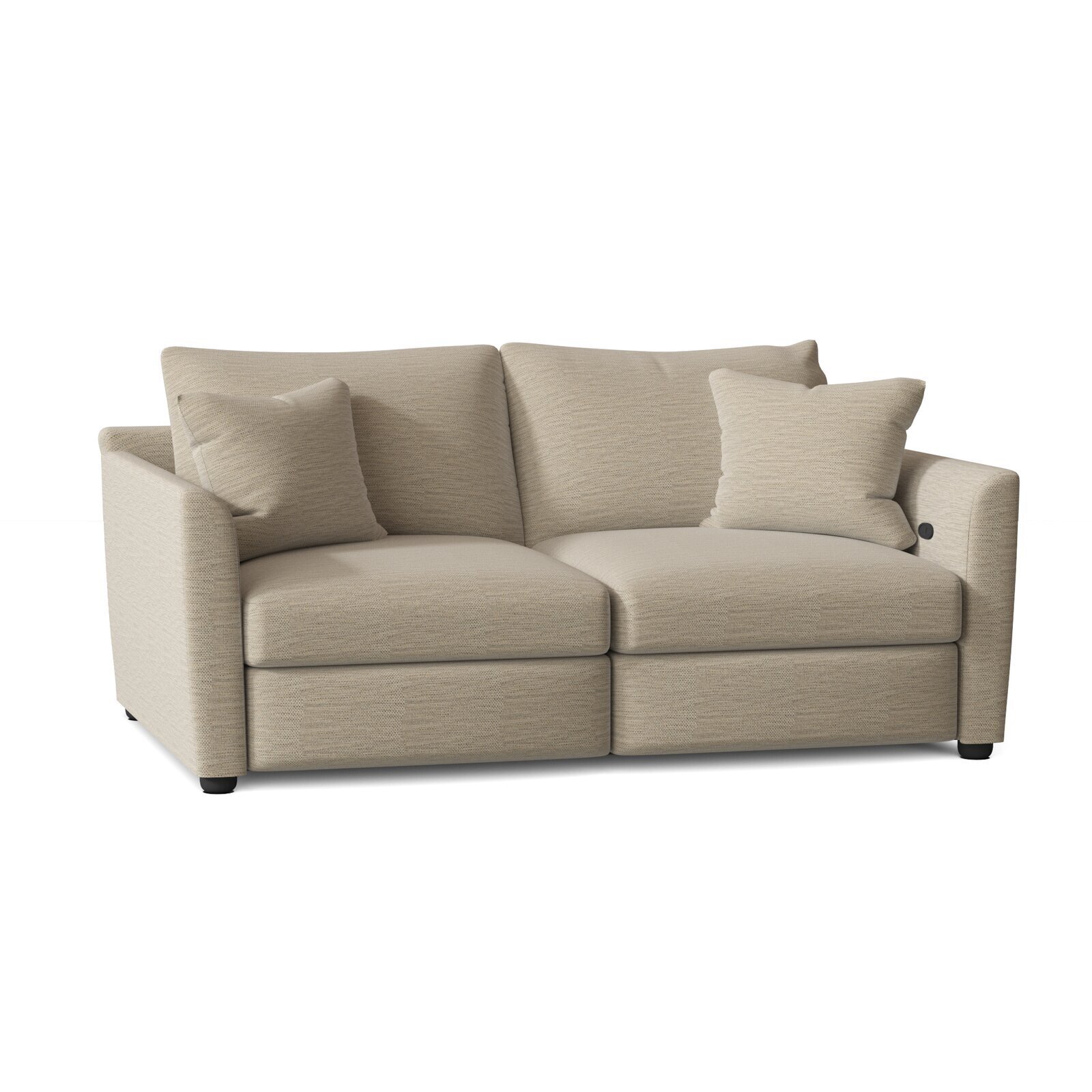 Reversible Contemporary Recliner Sofa