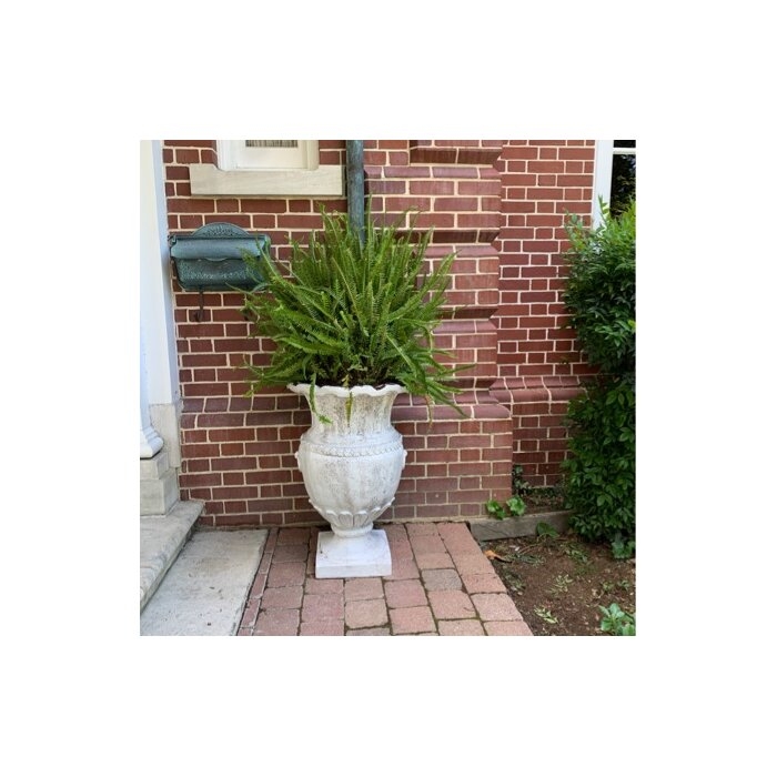Rhinelander Fiberstone Urn Planter