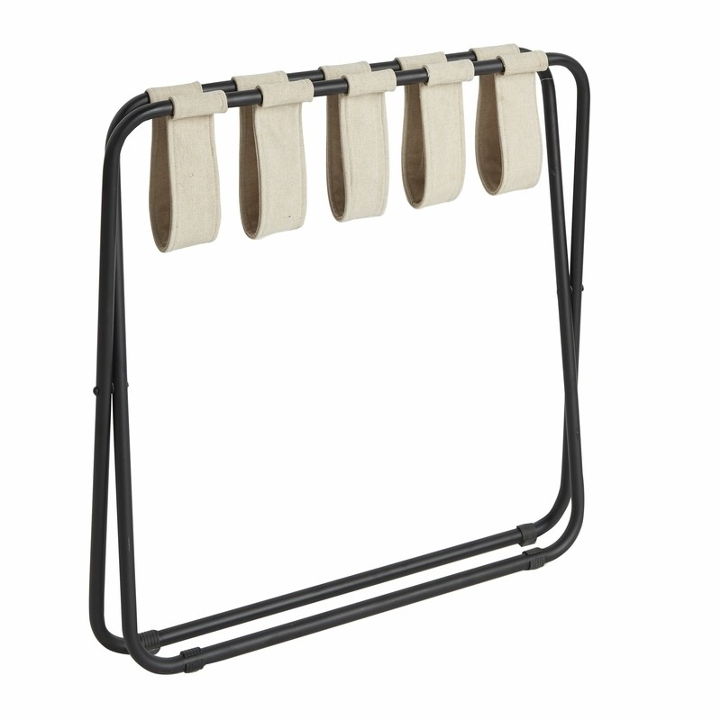 Rhys Folding Metal Luggage Rack