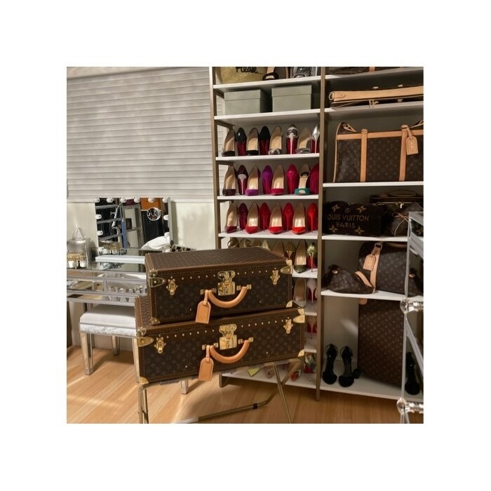 Rhys Folding Metal Luggage Rack