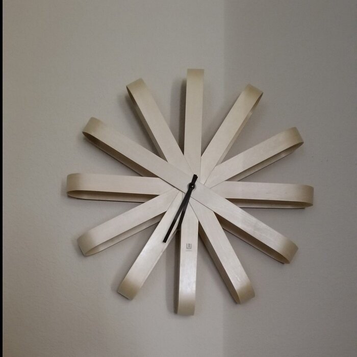 Ribbonwood Wall Clock