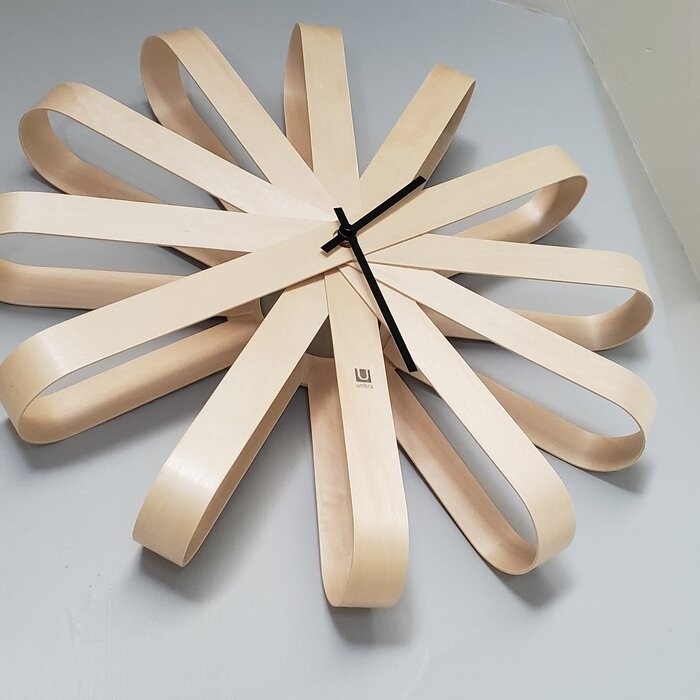 Ribbonwood Wall Clock