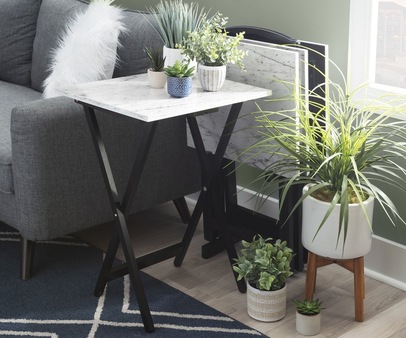 Riceboro Tray Table Set