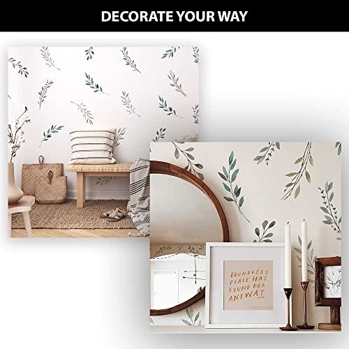 RoomMates RMK4581SCS Rustic Country Leaves Peel and Stick Wall Decals