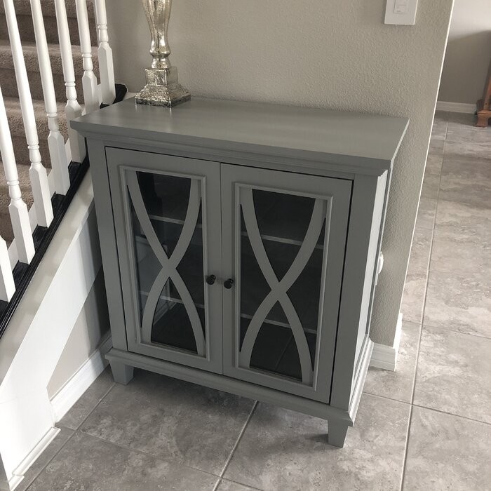 Rosendale 33.97'' Tall 2 - Door Accent Cabinet