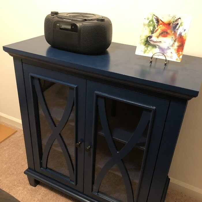 Rosendale 33.97'' Tall 2 - Door Accent Cabinet