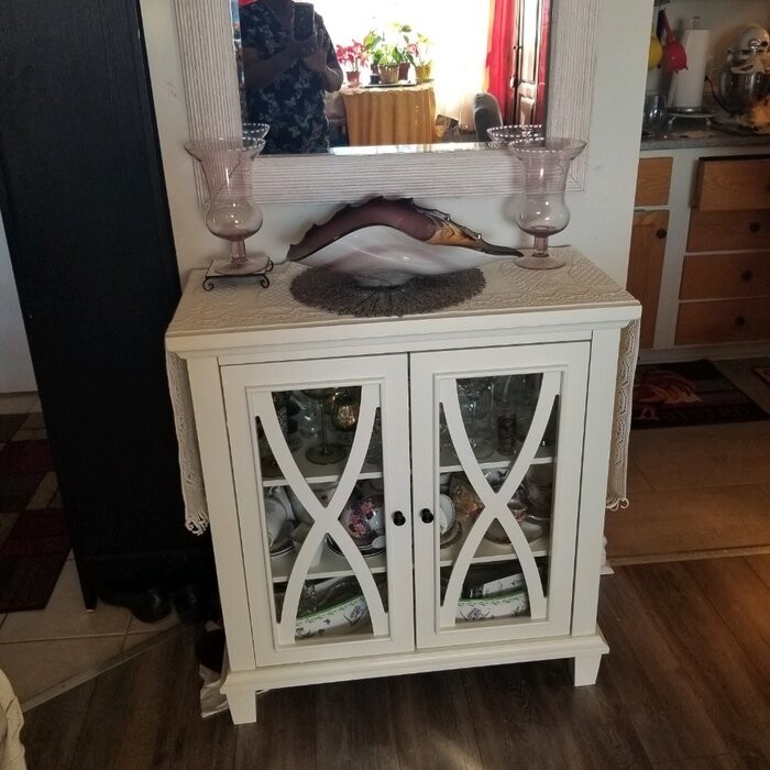 Rosendale 33.97'' Tall 2 - Door Accent Cabinet