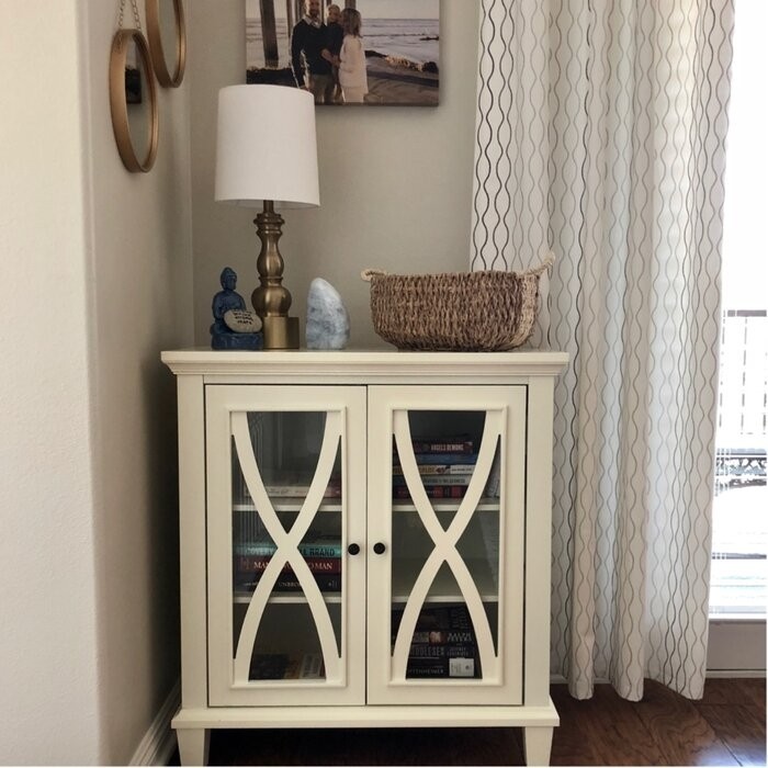 Rosendale 33.97'' Tall 2 - Door Accent Cabinet