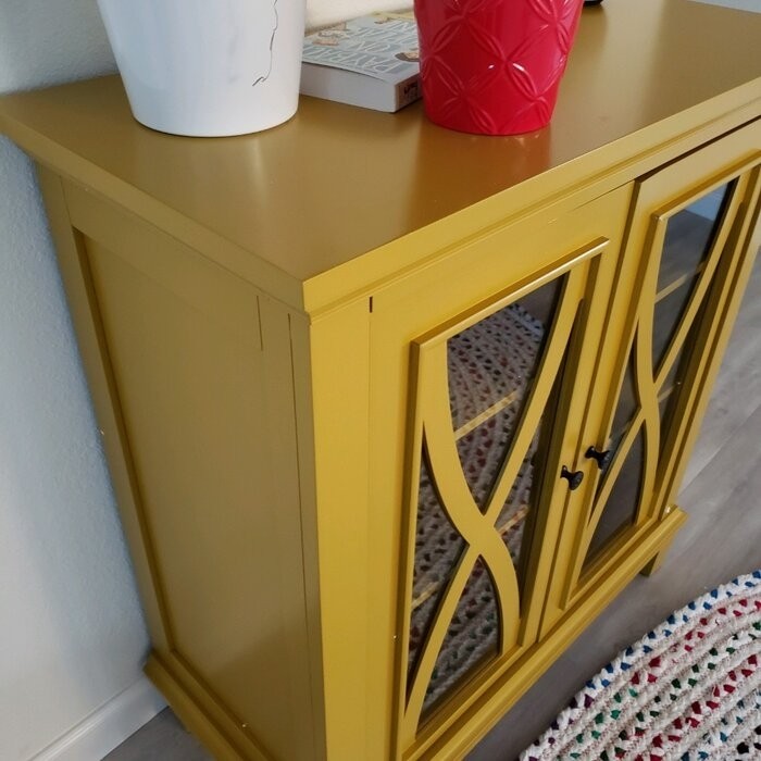 Rosendale 33.97'' Tall 2 - Door Accent Cabinet