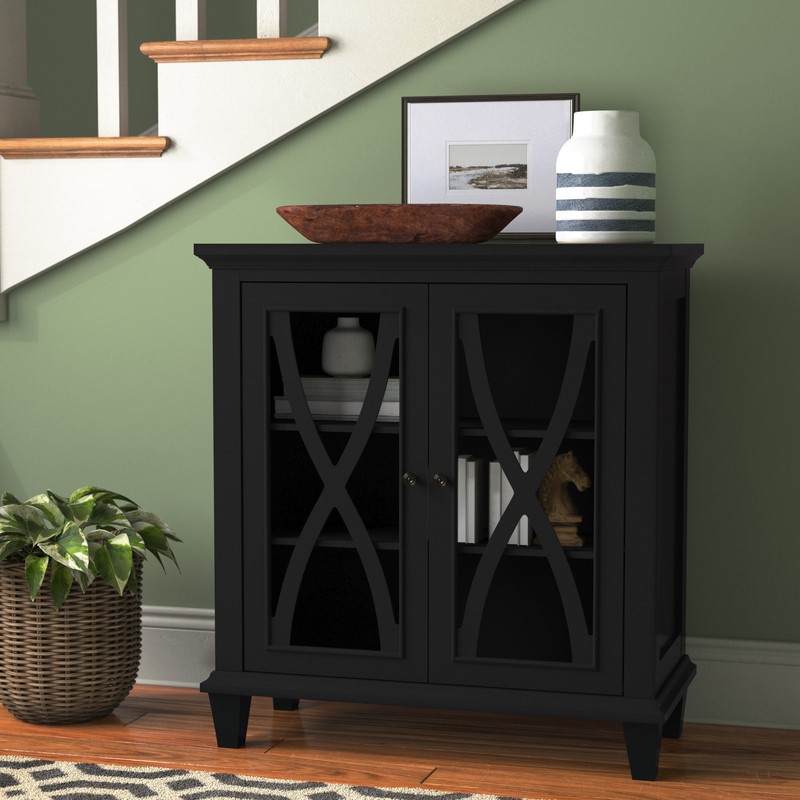 Rosendale 33.97'' Tall 2 - Door Accent Cabinet