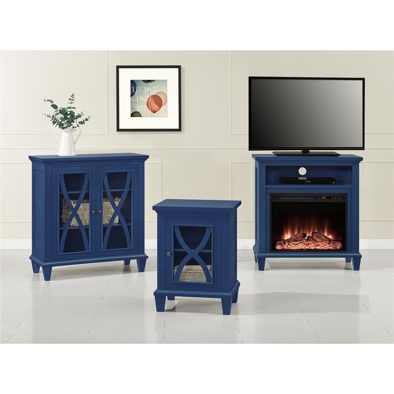 Rosendale 33.97'' Tall 2 - Door Accent Cabinet