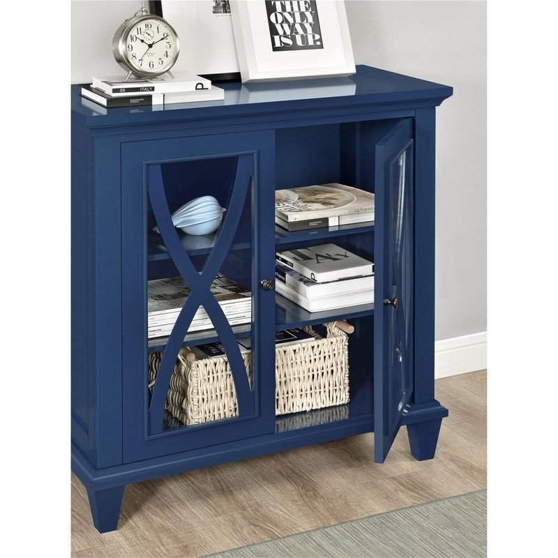 Rosendale 33.97'' Tall 2 - Door Accent Cabinet
