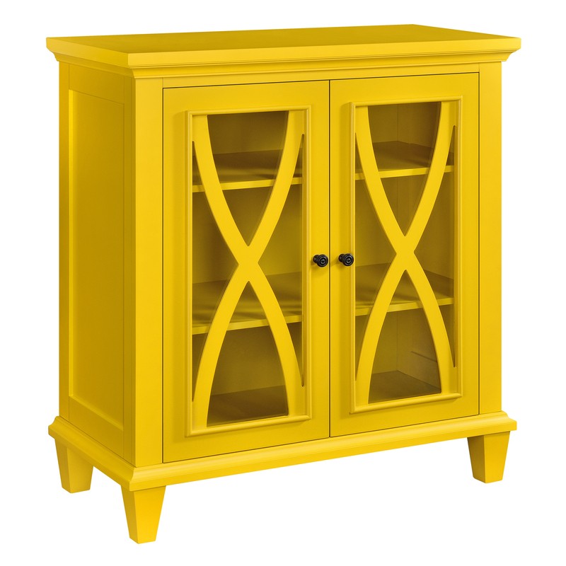 Rosendale 33.97'' Tall 2 - Door Accent Cabinet