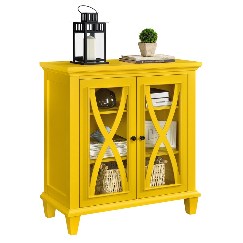 Rosendale 33.97'' Tall 2 - Door Accent Cabinet
