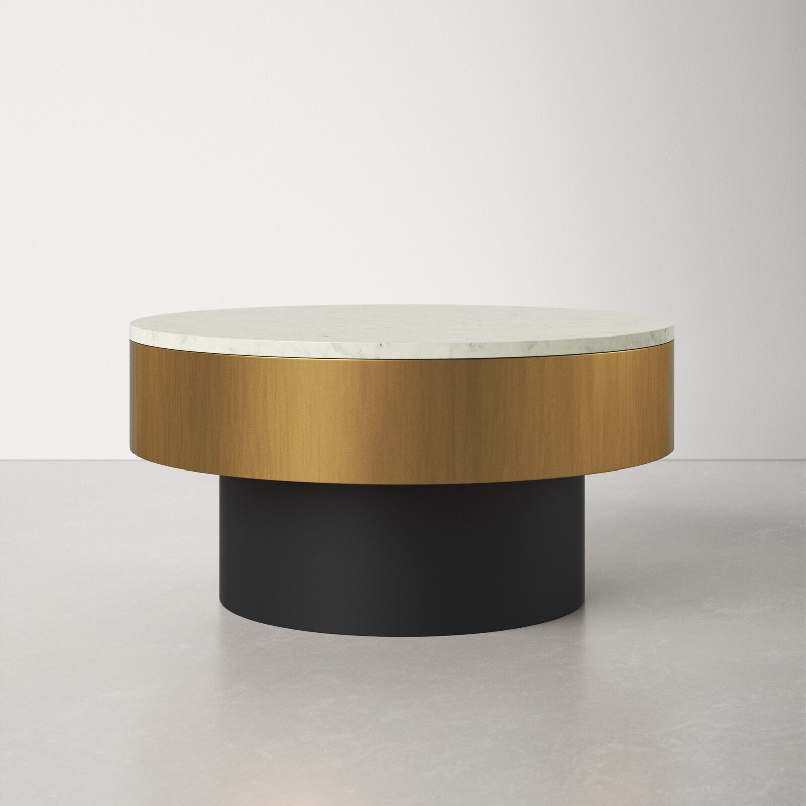 Round Base Coffee Table
