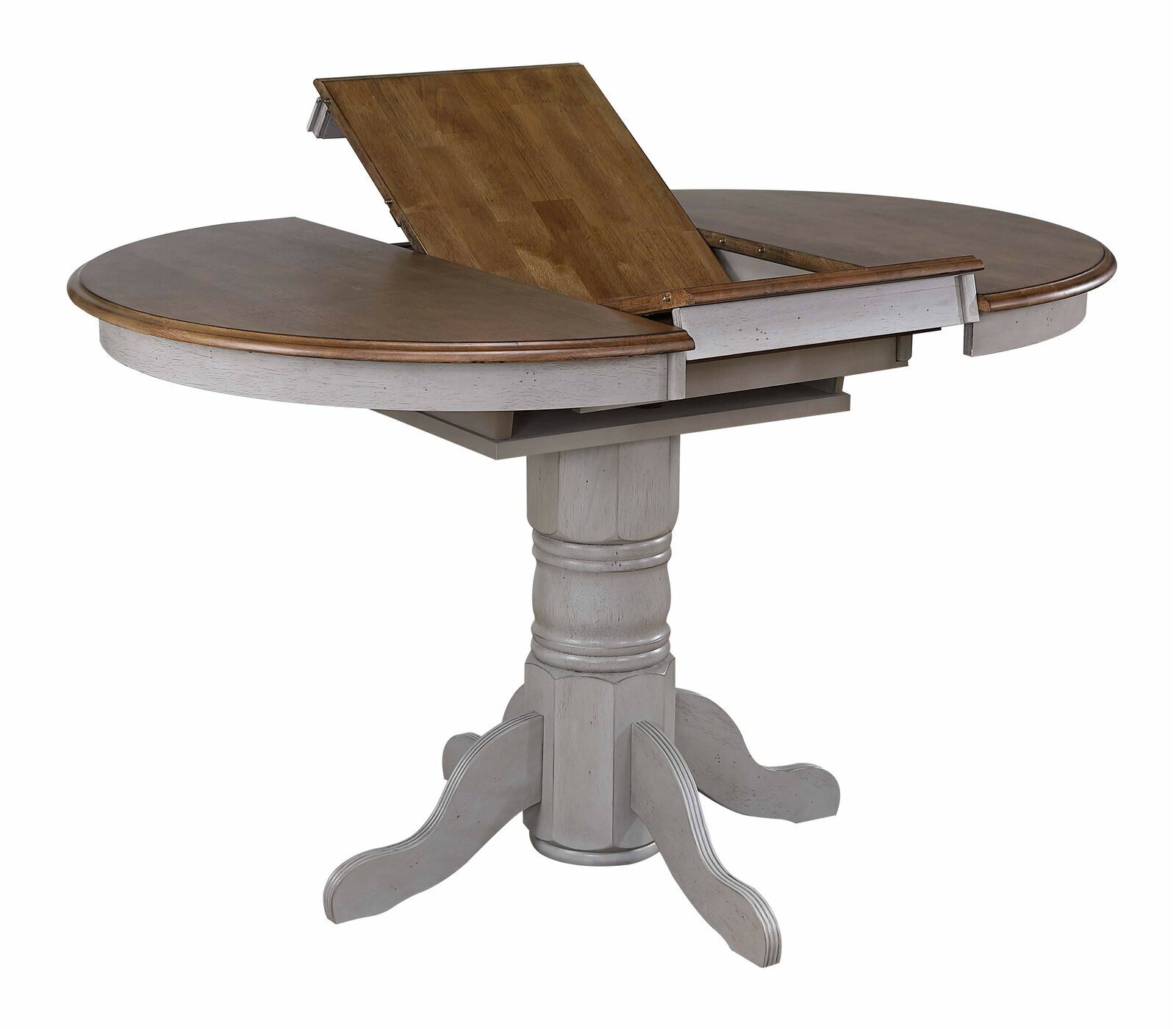 Round Country Style Counter Height Dining Table